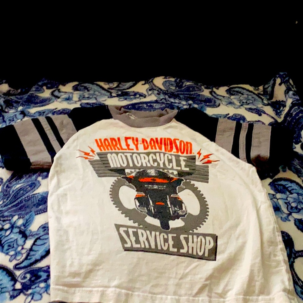 Genuine Harley-Davidson boys shirt. Size 4